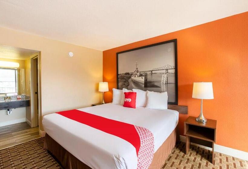 장애인을 위한 킹사이즈 침대 스탠다드 룸, OYO Hotel Port Allen LA I-10 West
