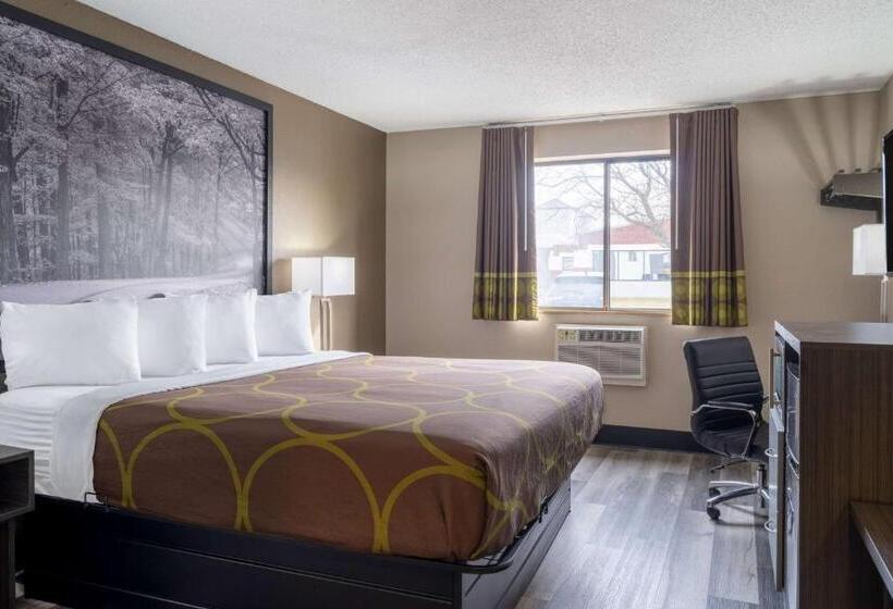 Люкс Кровать Кинг, Super 8 By Wyndham Merrillville