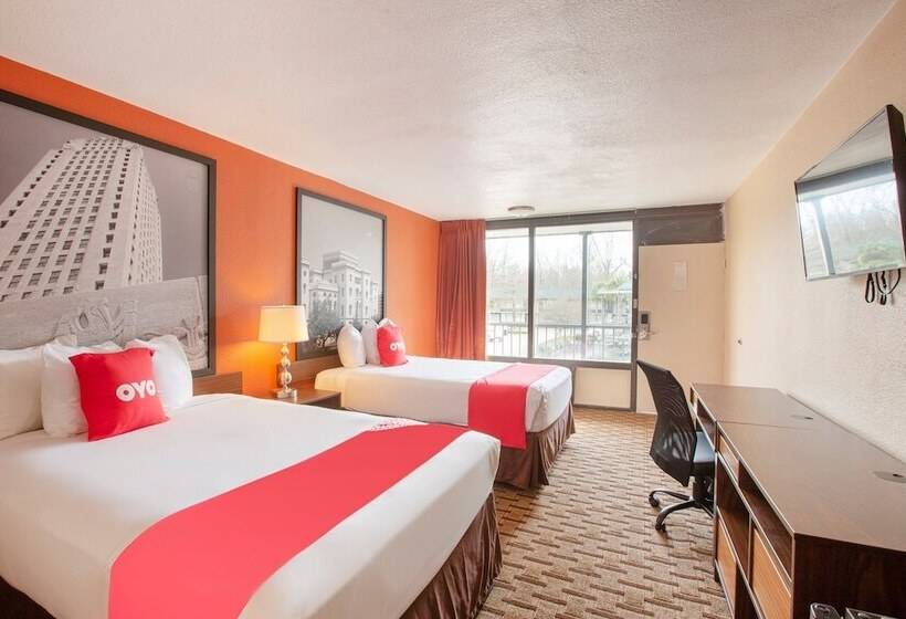 스탠다드 룸 더블 침대 2개, OYO Hotel Port Allen LA I-10 West