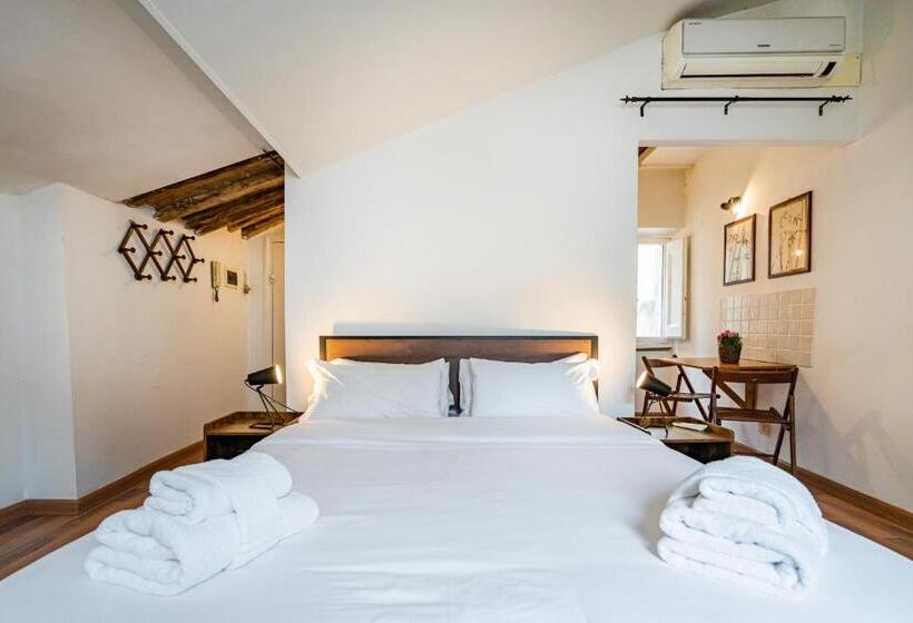 Appartement met 1 Slaapkamer, Campo De' Fiori 34