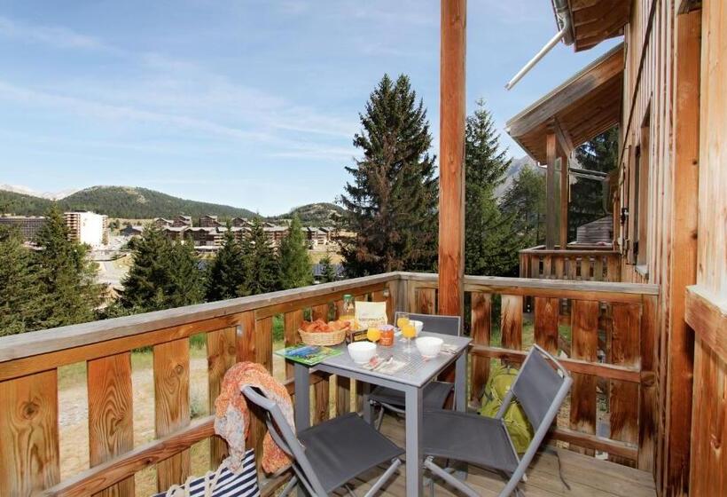 Апартаменты 2 Спальни, Résidence Odalys L'orée Des Pistes