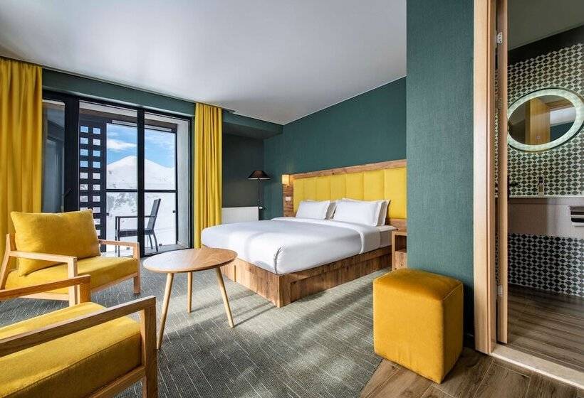 اتاق سوپریور با چشم‌انداز کوهستان, Best Western  Gudauri
