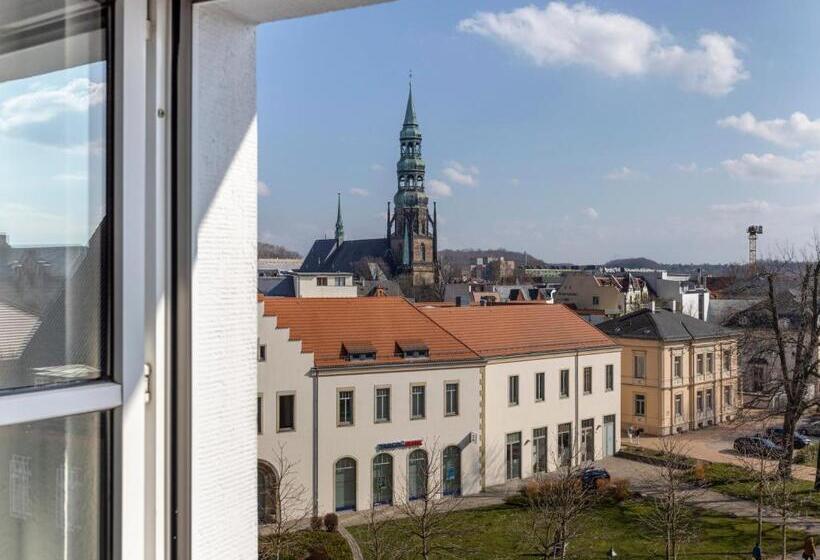 带2个卧室的套房, Limehome Zwickau Dr. Friedrichs Ring