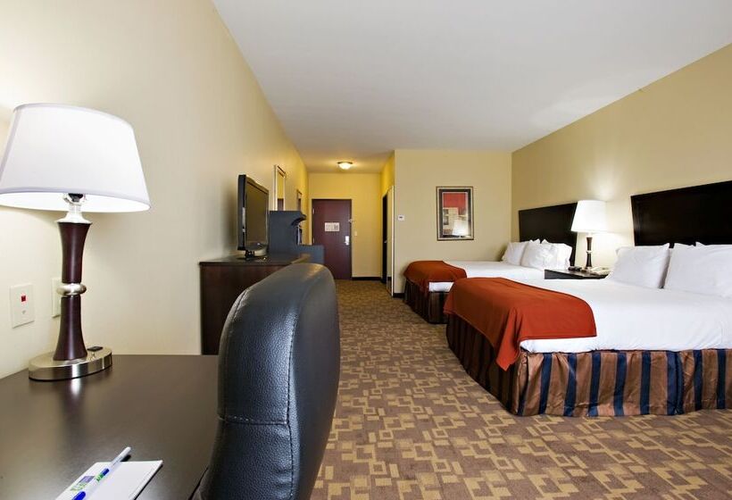 Номер Стандарт 2 Двуспальные Кровати, Holiday Inn Express And Suites Snyder, An Ihg