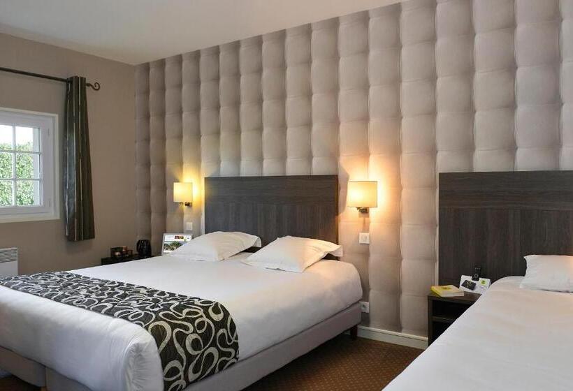 اتاق استاندارد سه نفره, Logis Hôtel Restaurant Des Châteaux