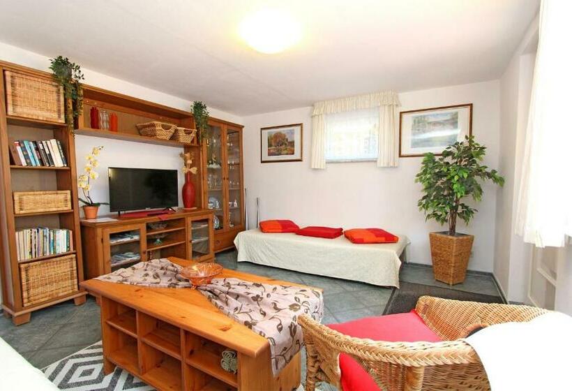 Апартаменты 1 Спальня с Террасой, Ferienwohnung Malchow See 7051