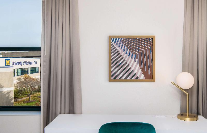 Стандартный Номер Кровать Кинг, Hilton Garden Inn Flint Downtown