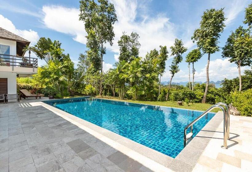 Villa med 1 soveværelse og swimming pool, Samsam Yao Noi  Andaman Magic & Art Villas