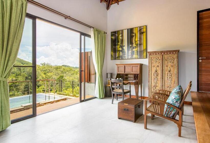 1침실 빌라 정원 전망, Samsam Yao Noi  Andaman Magic & Art Villas