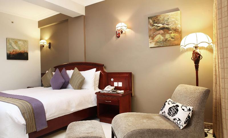 اتاق اجرایی با تخت بزرگ, Doubletree By Hilton Hotel Shanghai   Pudong