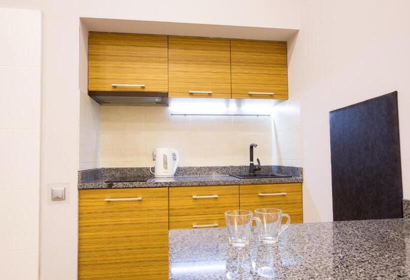 침실 1개 복층 룸, Pushkinskaya Apartments