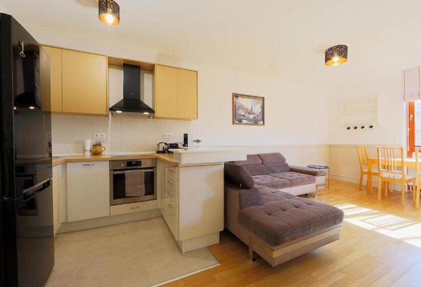 آپارتمان 1 خوابه با بالکن, The Bluedeck Wellness Apartment