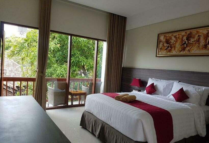 バルコニー付きスタンダードルーム, Puri Kesari Guest House