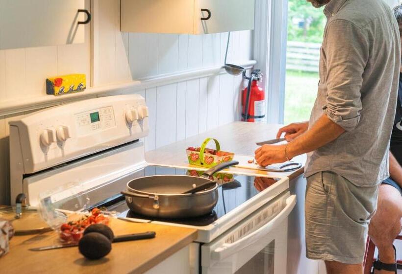 Кровать в Общей Комнате, Auberge De La Rive De Charlevoix   Auberge De Jeunesse Familiale Pour Voyageurs De Tous âges