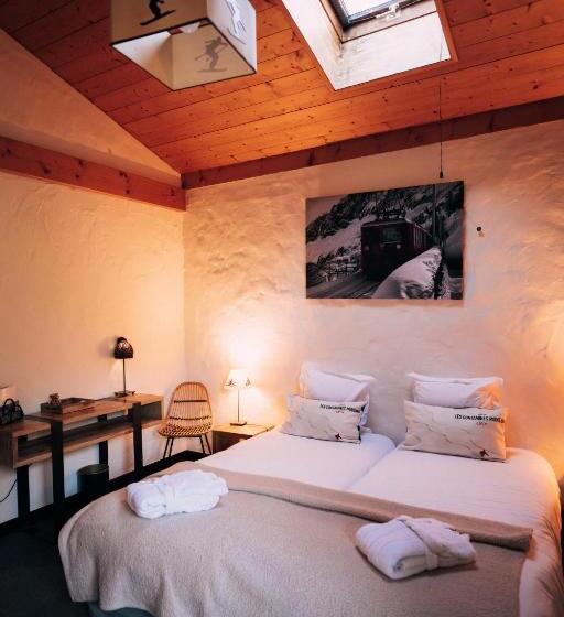 اتاق استاندارد سه تخته با بالکن, Chalet Hôtel Gai Soleil