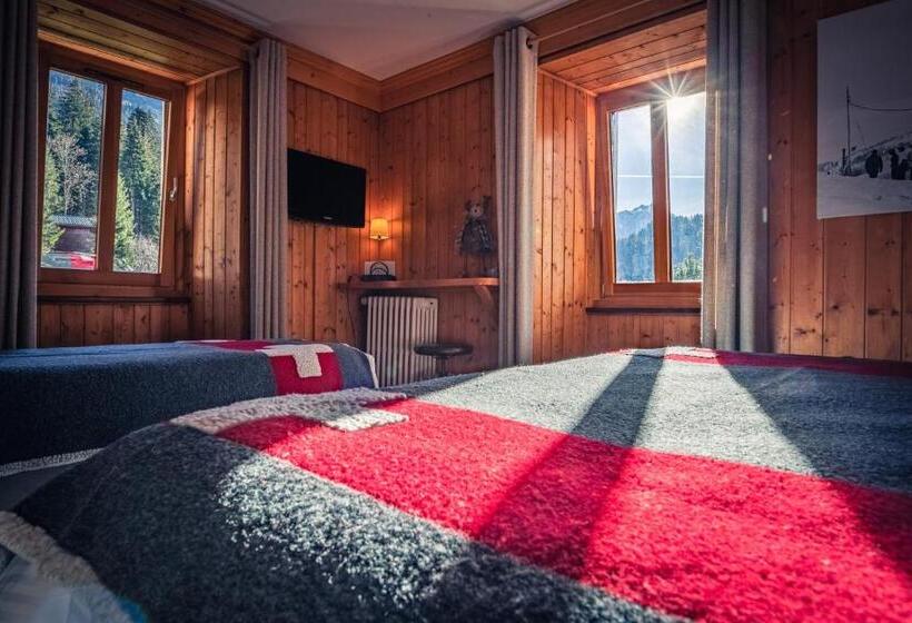 اتاق استاندارد سه نفره, Chalet Hôtel Gai Soleil