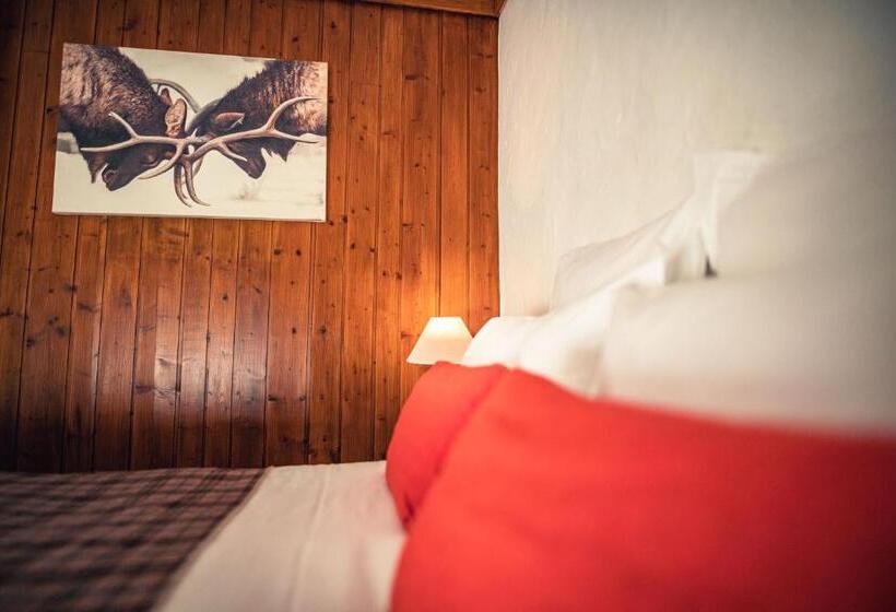 اتاق استاندارد با بالکن, Chalet Hôtel Gai Soleil