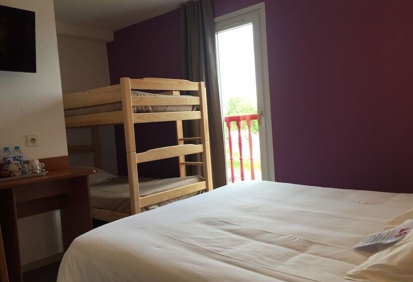 Четырехместный Номер Стандарт, B Hotel Troyes Aéroport
