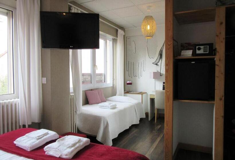 Трехместный Номер Комфорт, Logis Hôtel Des Causses