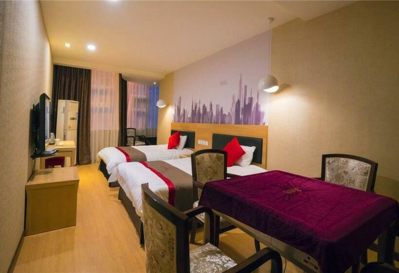 غرفة سوبيريور, Thank Inn Chain Hotel Sichuan Guangan Wusheng County Hongwu Avenue