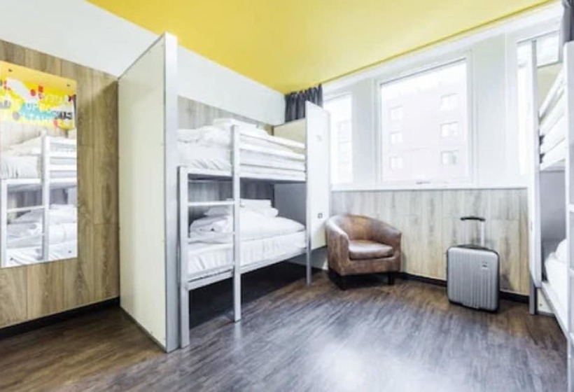 اتاق استاندارد چهار تخته, Euro Hostel Glasgow