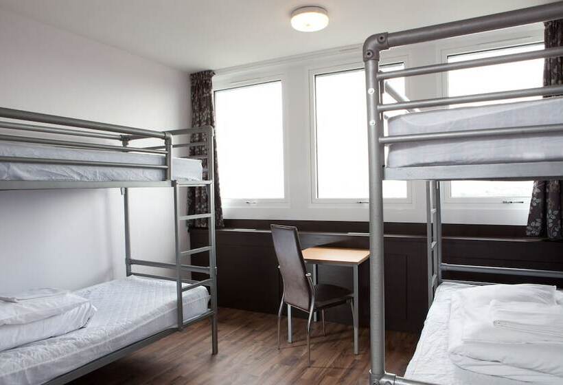 تختخواب در اتاق مشترک, Euro Hostel Glasgow