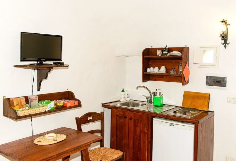 ガーデンビューのスタンダードワンルーム, Masseria Pozzo Tre Pile