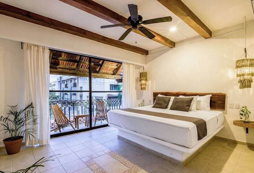 Habitació Deluxe Llit King amb Vistes, Banana Boutique & Spa   5th Av Playa Del Carmen