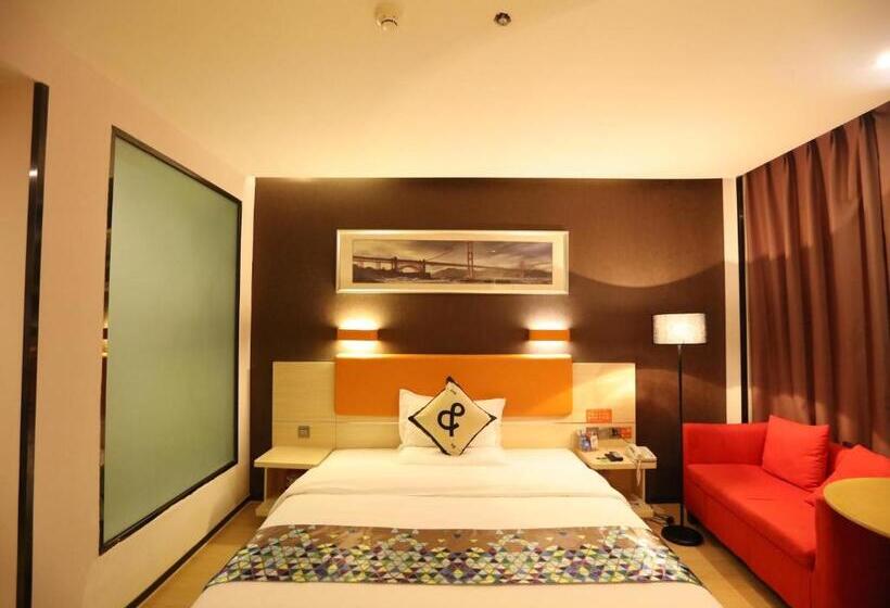 Номер Премиум, 7days Premium Deyang Shifang Square Branch