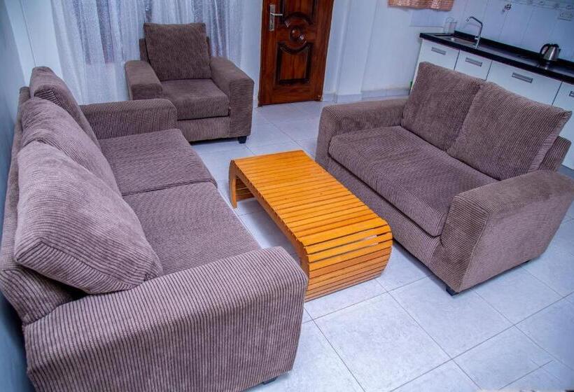آپارتمان 1 خوابه با بالکن, Hidden Treasure Serviced Hotel Apartments Hitsha Hotels Entebbe