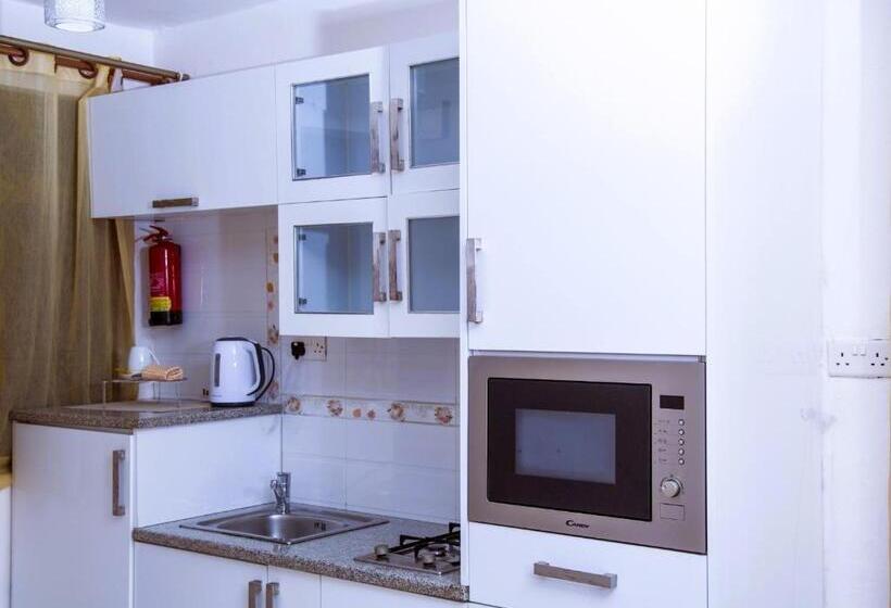 اتاق سوپریور با تخت بزرگ, Hidden Treasure Serviced Hotel Apartments Hitsha Hotels Entebbe