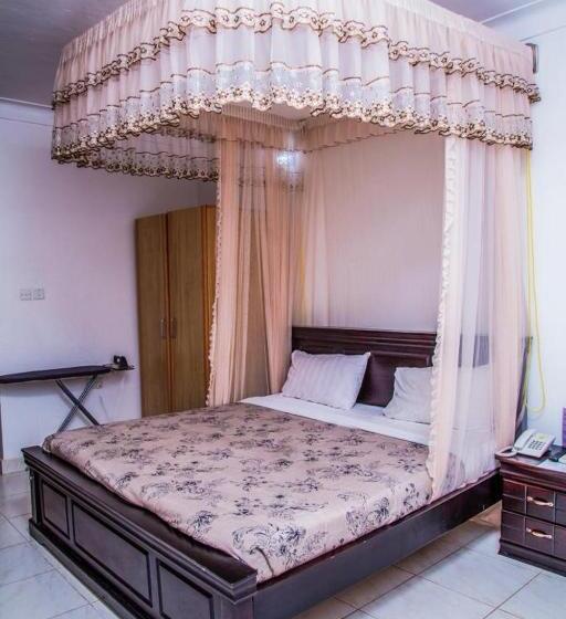 اتاق استاندارد با تخت بزرگ, Hidden Treasure Serviced Hotel Apartments Hitsha Hotels Entebbe