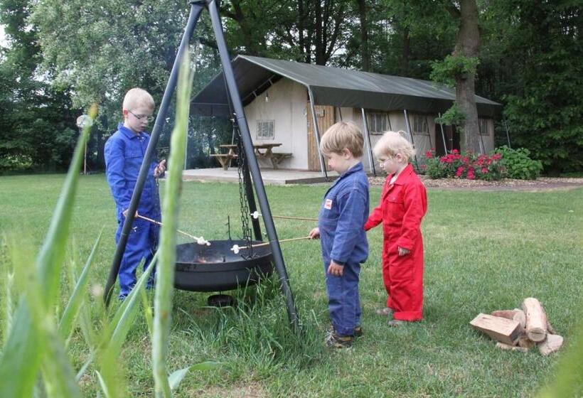 چادر با خدمات رفاهی استاندارد, Landrijk De Reesprong Boerderij