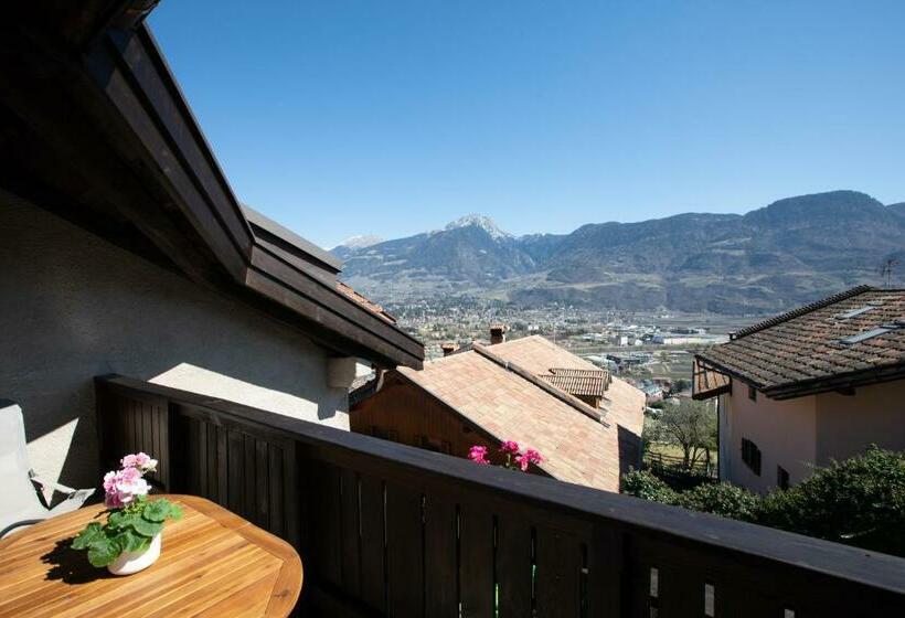 Апартаменты 2 Спальни с Балконом, Weingut Pardellerhof