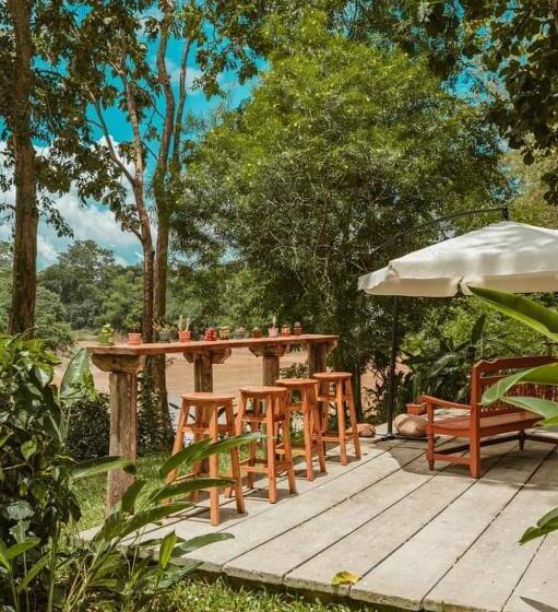 キングサイズベッドのスタンダードルーム, Nan De Panna Resort And Spa