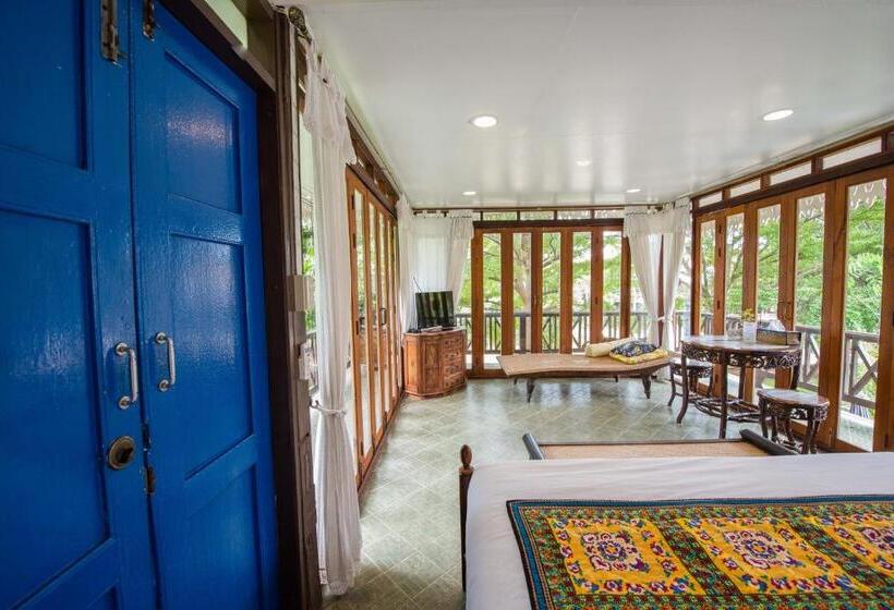 اتاق استاندارد با چشم‌انداز رودخانه, Phuttal Residence