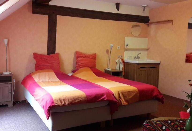 带共用浴室的标准房间, Bed & Breakfast Onder Dak