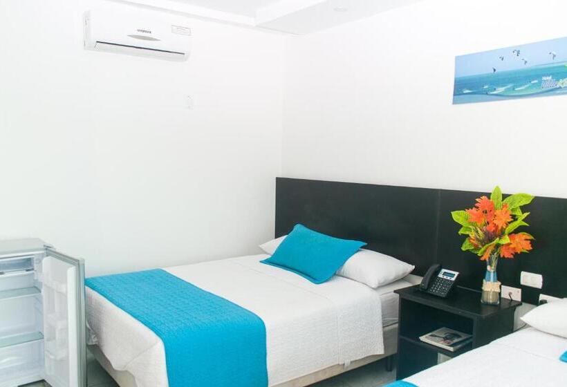 Номер Стандарт 2 Двуспальные Кровати, Villa Kite