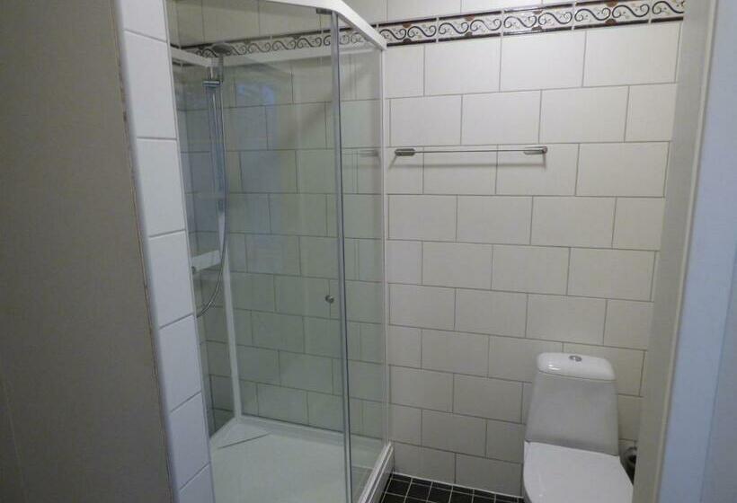 バスルーム共有のトリプルスタンダード, Nya Skogsgården Hostel