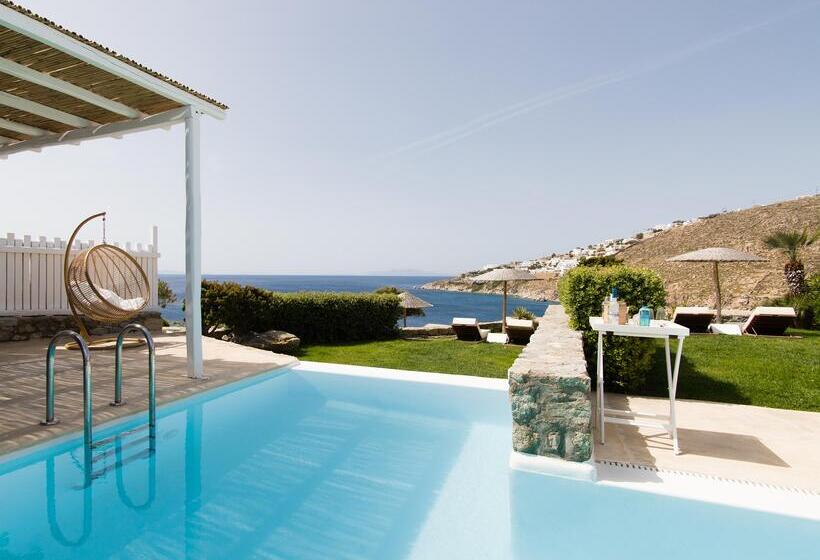 Вилла с 1 спальней и бассейном, Mykonos Blu, A Grecotel Resort To Live