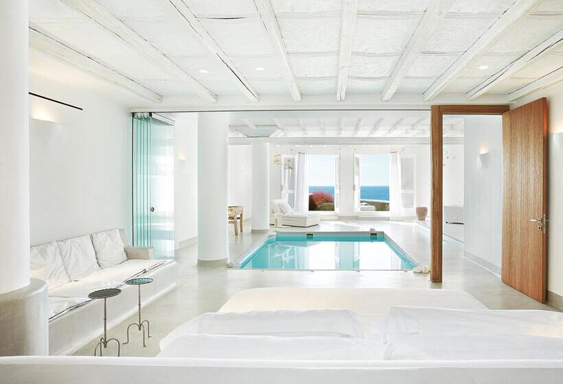Люкс с Бассейном, Mykonos Blu, A Grecotel Resort To Live