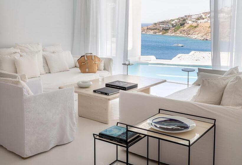 Вилла с 1 спальней и бассейном, Mykonos Blu, A Grecotel Resort To Live