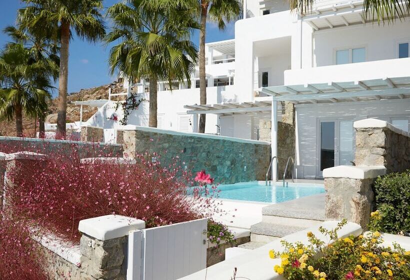 Люкс с Бассейном, Mykonos Blu, A Grecotel Resort To Live