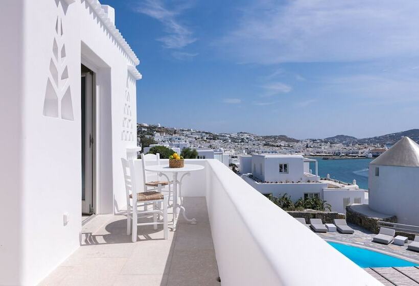 اتاق لوکس با چشم‌انداز دریا, Porto Mykonos