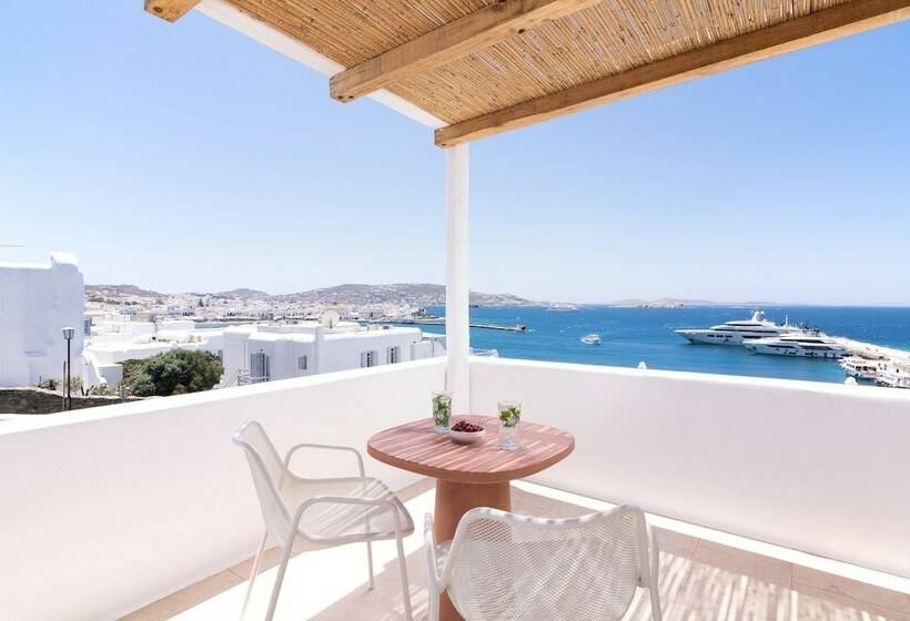 سوئیت پریمیوم با چشم‌انداز دریا, Porto Mykonos