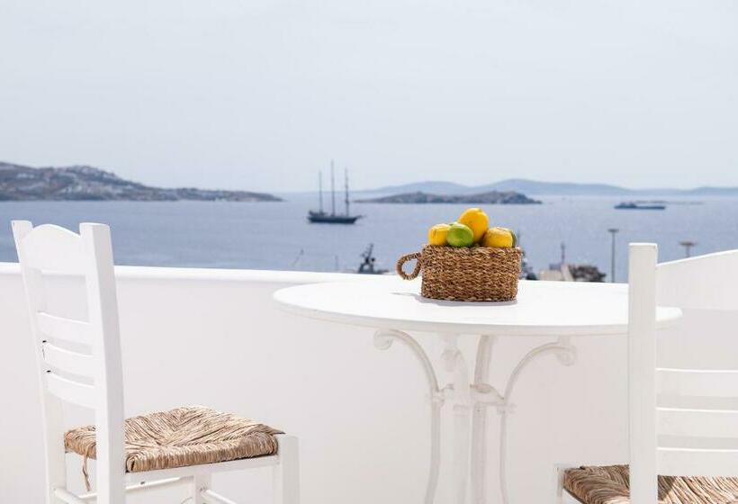 اتاق لوکس با چشم‌انداز دریا, Porto Mykonos
