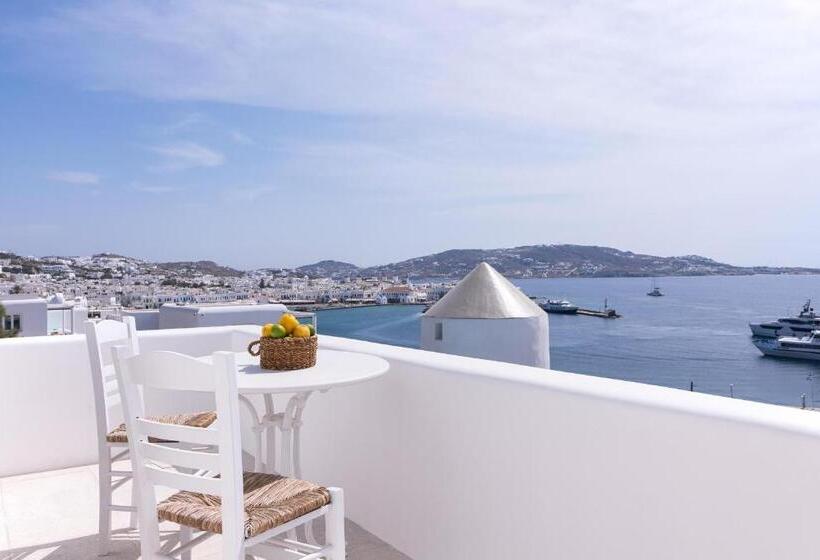 اتاق لوکس با چشم‌انداز دریا, Porto Mykonos