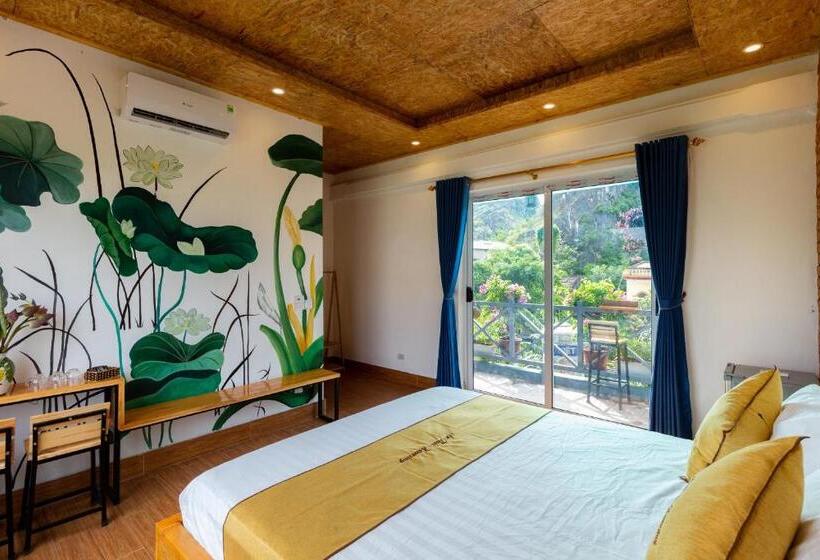 اتاق استاندارد با چشم‌انداز کوهستان, An Thái Homestay And Bar