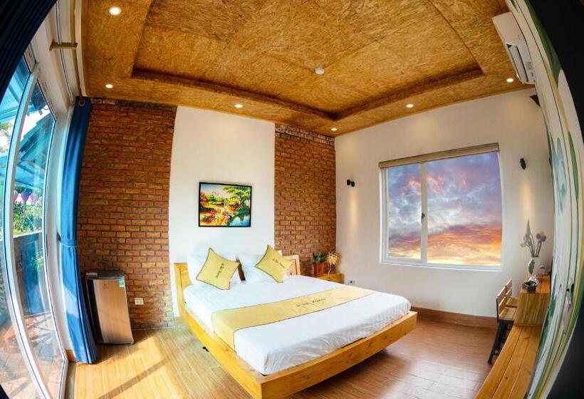 اتاق استاندارد با چشم‌انداز کوهستان, An Thái Homestay And Bar