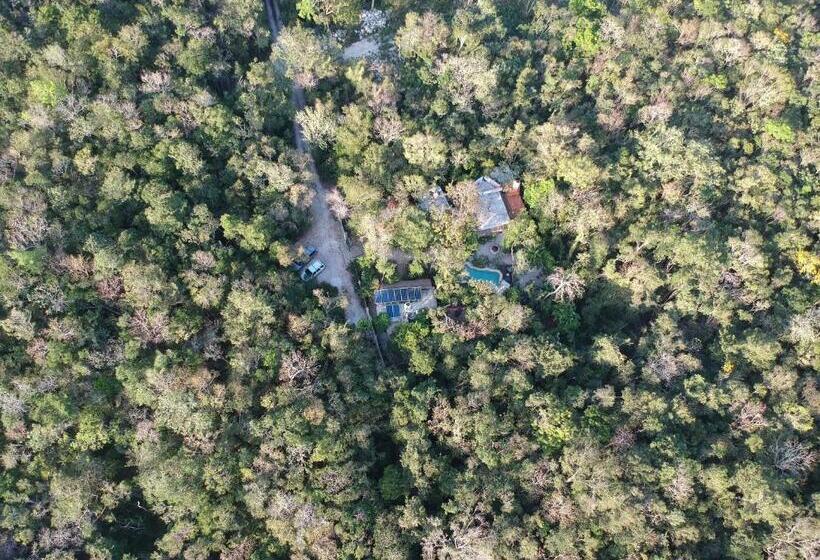 غرفة ديلوكس مزودة بشرفة, Verdeamar Eco Lodge Jungle Retreat